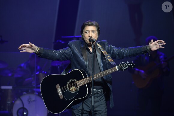 Exclusif - Frédéric François en concert à l'Olympia à Paris le 9 avril 2017 © Patrick Carpentier / Bestimage