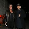 Exclusif - Le joueur de football Neymar qui évolue au Psg a passé la soirée avec la chanteuse Demi Lovato au casino Ambassador à Londres le 14 novembre 2017.
