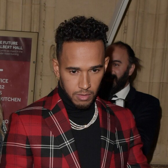 Lewis Hamilton - Les célébrités arrivent à la soirée The Fashion Awards 2017 au Royal Albert Hall à Londres, le 4 décembre 2017