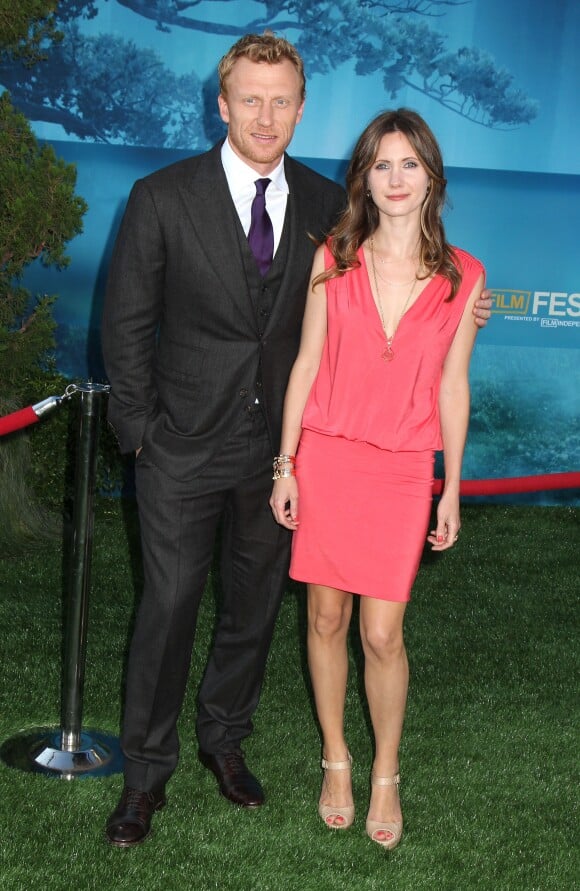 Kevin McKidd (Dr Owen Hunt dans Grey's Anatomy) et sa femme Jane à Los Angeles en juin 2012 à la première de Brave. Le couple a finalisé son divorce le 22 décembre 2017.