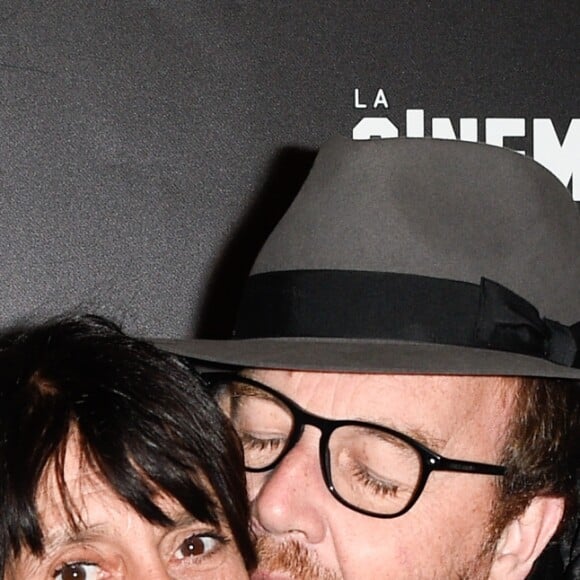 Sylvie Pialat et Xavier Beauvois - Avant-première du film "Les Gardiennes" à La Cinémathèque française à Paris le 1er décembre 2017. © Coadic Guirec/Bestimage