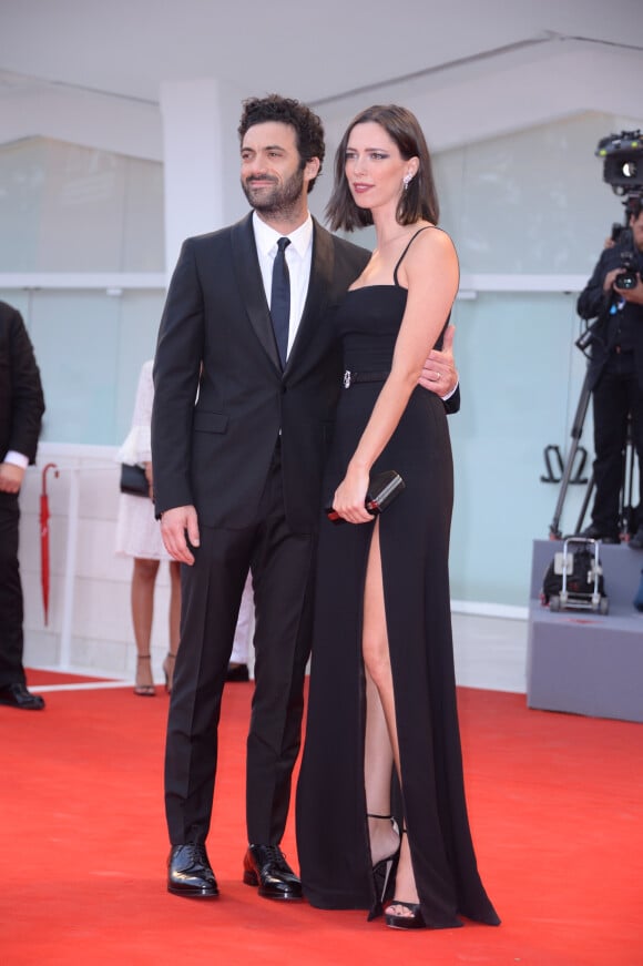 Morgan Spector et sa femme Rebecca Hall à la première de "Suburbicon" au 74ème Festival International du Film de Venise (Mostra), le 2 septembre 2017.