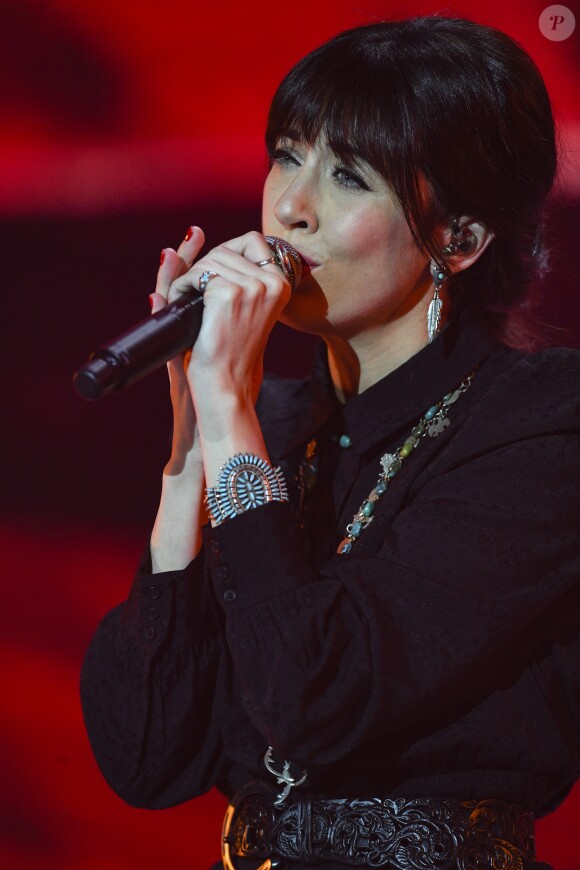 Exclusif - Nolwenn Leroy - Enregistrement de l'émission "Johnny, toute la musique qu'ils aiment" à la Seine Musicale, le 13 décembre 2017. L'émission sera diffusée le samedi 6 janvier sur TF1 © Perusseau-Veeren / Bestimage