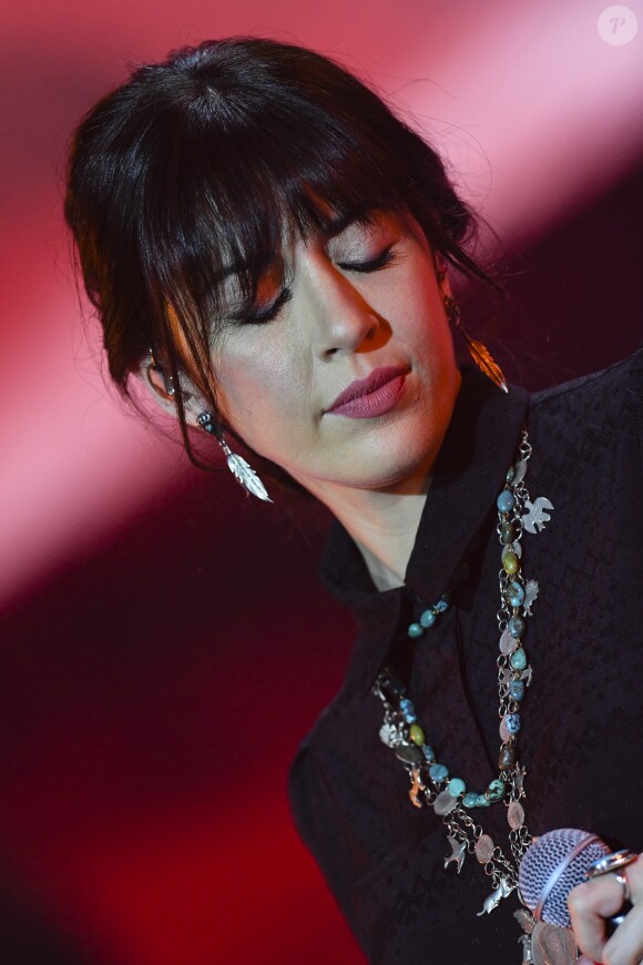 Exclusif - Nolwenn Leroy - Enregistrement de l'émission "Johnny, toute la musique qu'ils aiment" à la Seine Musicale, le 13 décembre 2017. L'émission sera diffusée le samedi 6 janvier sur TF1 © Perusseau-Veeren / Bestimage