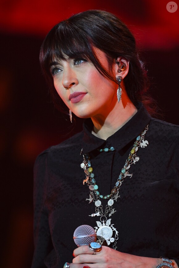 Exclusif - Nolwenn Leroy - Enregistrement de l'émission "Johnny, toute la musique qu'ils aiment" à la Seine Musicale, le 13 décembre 2017. L'émission sera diffusée le samedi 6 janvier sur TF1 © Perusseau-Veeren / Bestimage