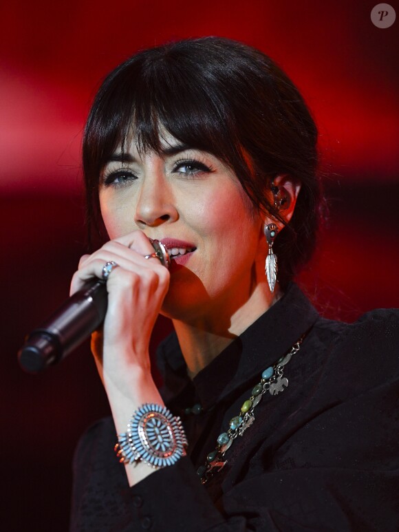Exclusif - Nolwenn Leroy - Enregistrement de l'émission "Johnny, toute la musique qu'ils aiment" à la Seine Musicale, le 13 décembre 2017. L'émission sera diffusée le samedi 6 janvier sur TF1 © Perusseau-Veeren / Bestimage