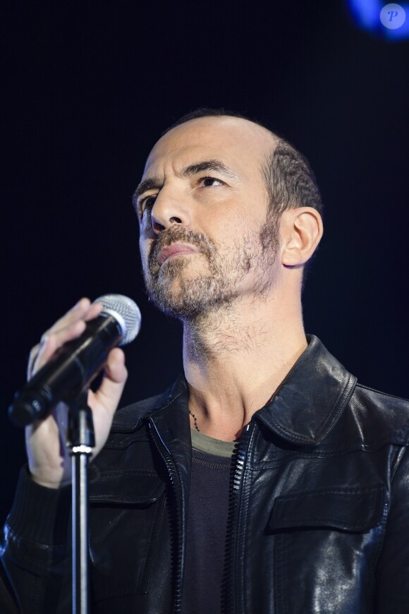 Exclusif - Calogero - Enregistrement de l'émission "Johnny, toute la musique qu'ils aiment" à la Seine Musicale, le 13 décembre 2017. L'émission sera diffusée le samedi 6 janvier sur TF1 © Perusseau-Veeren / Bestimage