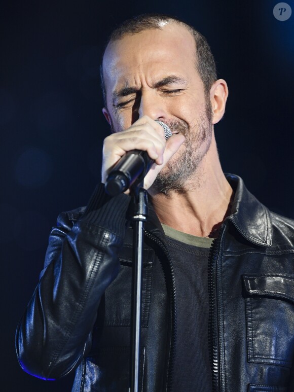 Exclusif - Calogero - Enregistrement de l'émission "Johnny, toute la musique qu'ils aiment" à la Seine Musicale, le 13 décembre 2017. L'émission sera diffusée le samedi 6 janvier sur TF1 © Perusseau-Veeren / Bestimage