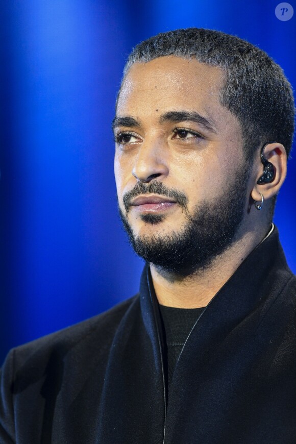 Exclusif - Slimane - Enregistrement de l'émission "Johnny, toute la musique qu'ils aiment" à la Seine Musicale, le 13 décembre 2017. L'émission sera diffusée le samedi 6 janvier sur TF1 © Perusseau-Veeren / Bestimage