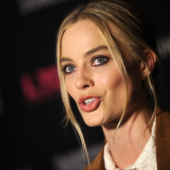 Margot Robbie lors de la première du film "Moi, Tonya" à New York le 28 novembre 2017.