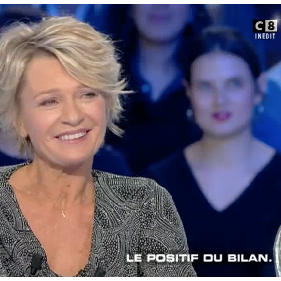 Sophie Davant dans "Salut les Terriens !" sur C8, le 6 janvier 2018.