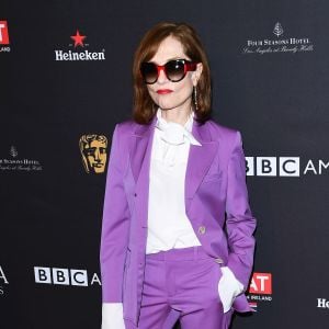 Isabelle Huppert - Tea Party de la BAFTA LA à Los Angeles, le 6 janvier 2018.