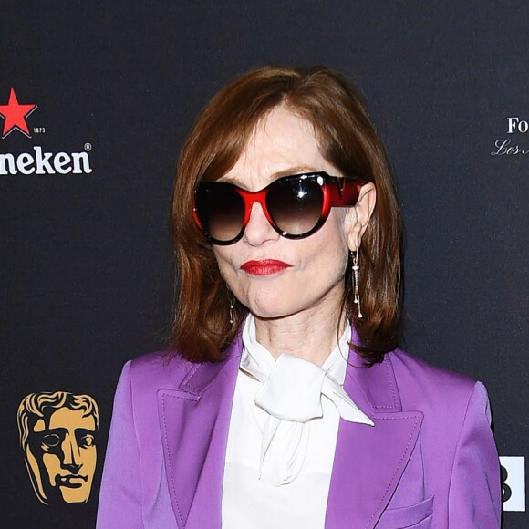 Isabelle Huppert - Tea Party de la BAFTA LA à Los Angeles, le 6 janvier 2018.