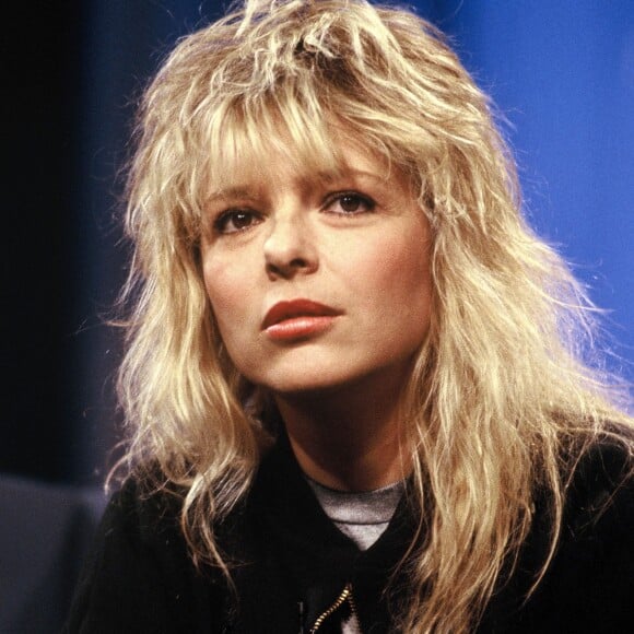 France Gall, portrait en 1989 à Paris.