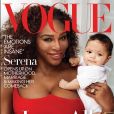 Serena Williams et sa fille Alexis en couverture de Vogue. Numéro de février 2018. Photo par Mario Testino.