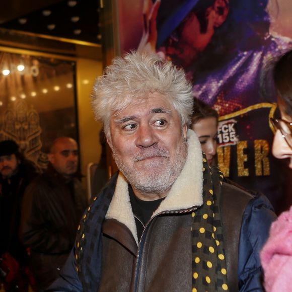 Pedro Almodovar au concert de Carla Bruni à Madrid le 10 janvier 2018.