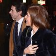 José Maria Aznar et sa femme Ana Botella au concert de Carla Bruni à Madrid le 10 janvier 2018.