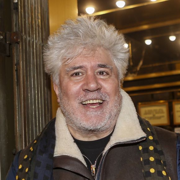 Pedro Almodovar au concert de Carla Bruni à Madrid le 10 janvier 2018.