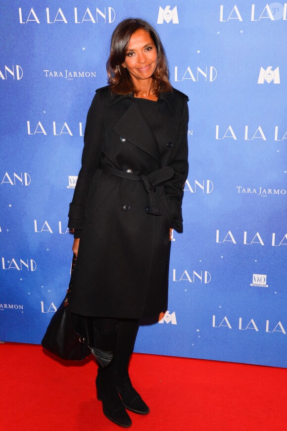 Karine Le Marchand - Avant-première du film "La La Land" au cinéma UGC Normandie à Paris, le 10 janvier 2017. © Coadic Guirec/Bestimage