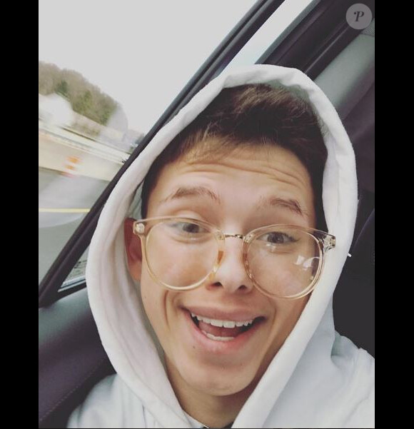 Jacob Sartorius en mode selfie sur Instagram, janvier 2018