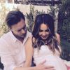Camilla Luddington, enceinte, pose avec son compagnon sur Instagram. Mars 2017