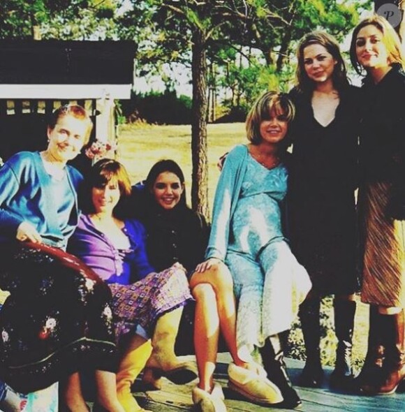 Mary-Margaret Humes a partagé de nombreux clichés de l'époque de Dawson, sur Instagram.