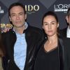 Laura Messia, Frédérique Bel, Anthonny Delon, Vanessa Demouy, Jeremy Urbain, Adriana Karembeu - Photocall de 14ème édition de la finale du concours Top Model Belgium au Lido à Paris le 21 janvier 2018. © Giancarlo Gorassini/Bestimage