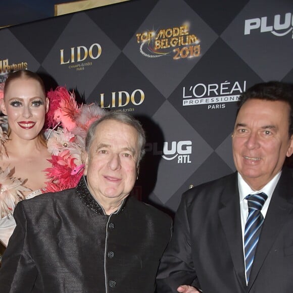 Paul-Loup Sulitzer - Photocall de 14ème édition de la finale du concours Top Model Belgium au Lido à Paris le 21 janvier 2018. © Giancarlo Gorassini/Bestimage