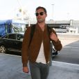 Jamie Dornan arrive à l'aéroport de Los Angeles (LAX), le 17 août 2017.