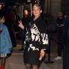 Kate Hudson arrive au défilé de mode « Valentino », collection Haute-Couture printemps-été 2018, à Paris le 24 janvier 2018.