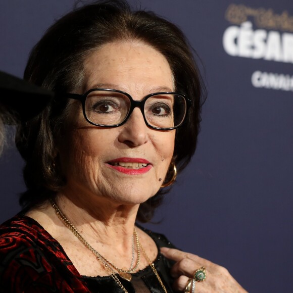 Nana Mouskouri - Photocall de la 42ème cérémonie des Cesar à la salle Pleyel à Paris, le 24 février 2017. © Dominique Jacovides - Olivier Borde / Bestimage