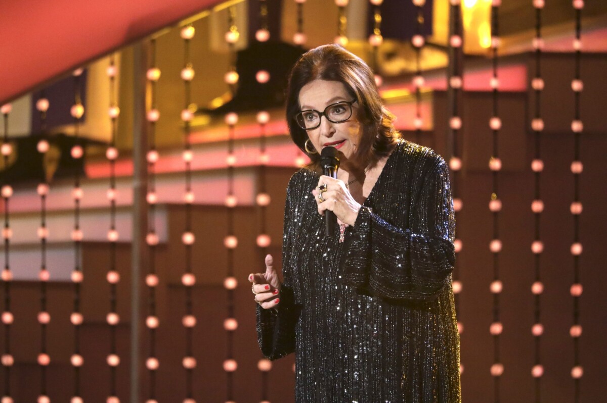 Photo : Nana Mouskouri invitée de l'émission de télé allemande "Das