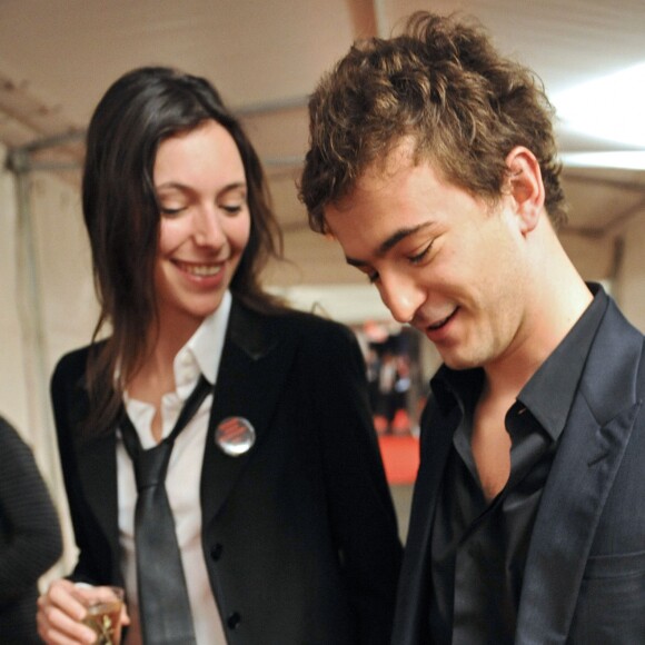 Renan Luce et Lolita Séchan lors des Victoires de la Musique, le 8 mars 2008 à Paris. Le couple est resté très proche depuis sa sépartion.