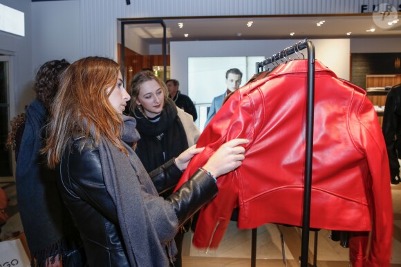 Exclusif - Lancement de la collection cuirs Anthony Delon 1985 en présence du créateur Anthony Delon au Pop-Up Store "Anthony Delon 1985" du Printemps Haussmann à Paris, le 19 janvier 2018. © Philippe Doignon/Bestimage