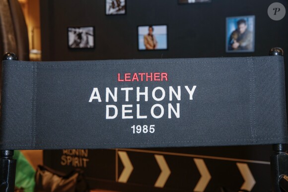 Exclusif - Lancement de la collection cuirs Anthony Delon 1985 en présence du créateur Anthony Delon au Pop-Up Store "Anthony Delon 1985" du Printemps Haussmann à Paris, le 19 janvier 2018. © Philippe Doignon/Bestimage