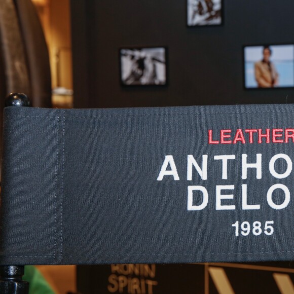Exclusif - Lancement de la collection cuirs Anthony Delon 1985 en présence du créateur Anthony Delon au Pop-Up Store "Anthony Delon 1985" du Printemps Haussmann à Paris, le 19 janvier 2018. © Philippe Doignon/Bestimage