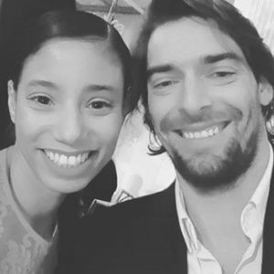 Camille Lacourt et et Hajiba Fahmy - Instagram, 25 janvier 2018