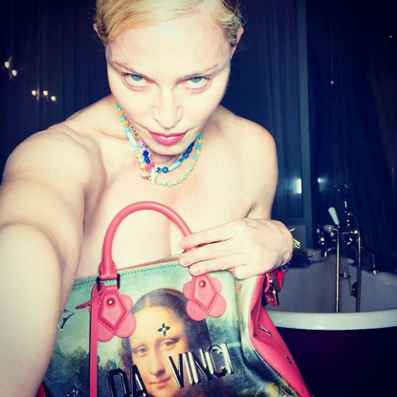 Selfie de Madonna. Novembre 2017.