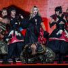 Concert de Madonna à l'AccorHotels Arena à Paris, le 9 décembre 2015.