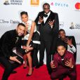 French Montana, Cassie, Diddy, Justin et Christian Combs - Gala pré-Grammy Awards "Salute to Industry Icons" de la Clive Davis Foundation et la Recording Academy à New York, le 27 janvier 2018.