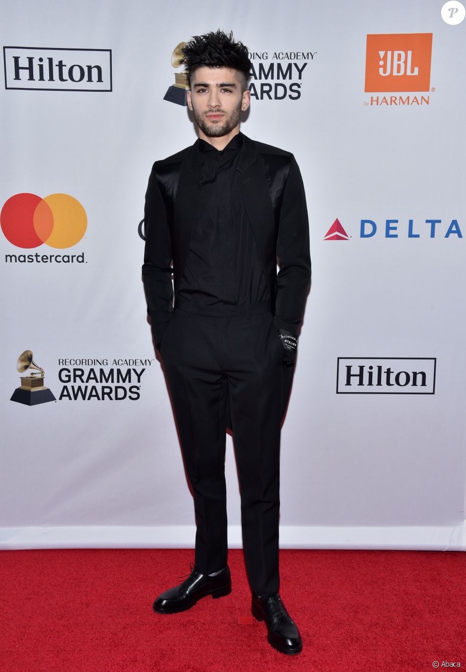 Zayn Malik Gala Pré Grammy Awards Salute To Industry Icons De La Clive Davis Foundation Et La 