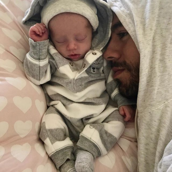 Enrique Iglesias et sa fille Lucy. Janvier 2018.