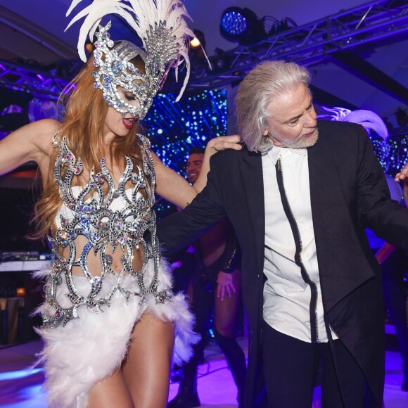 Hermann Bühlbecker (Directeur général du Groupe de Lambertz), Nastassja Kinski - Soirée "Lambertz Monday Night 2018" à Cologne en Allemagne le 29 janvier 2018.