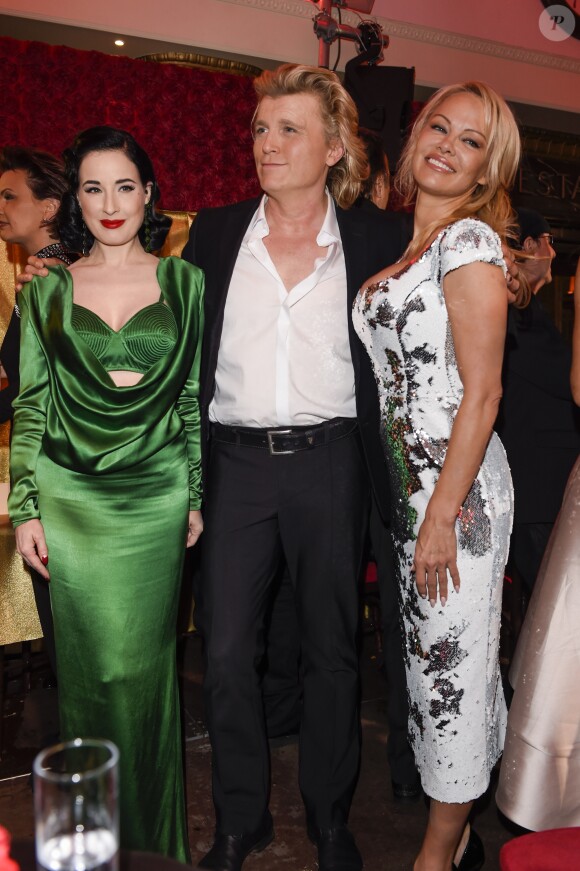 Dita von Teese, Hans Klok, Pamela Anderson - Soirée "Lambertz Monday Night 2018" à Cologne en Allemagne le 29 janvier 2018.