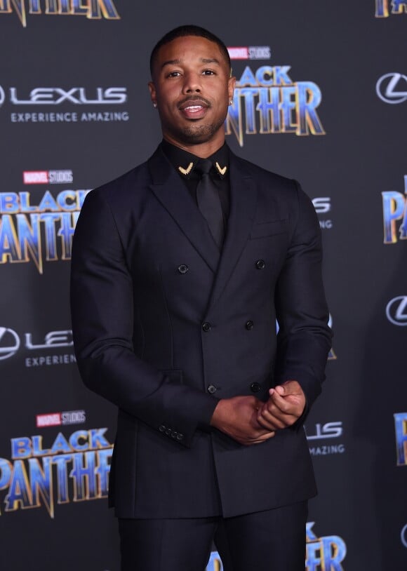 Michael B. Jordan - Avant-première de 'Black Panther' à Hollywood, le 29 janvier 2018 © Chris Delmas/Bestimage