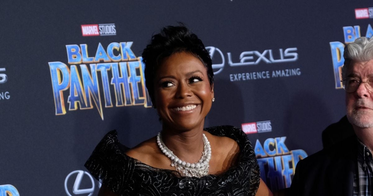 George Lucas et sa femme Mellody Hobson - Avant-première de 'Black