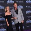 David Hasselhoff et sa fiancée Hayley Roberts - Avant-première de 'Black Panther' à Hollywood, le 29 janvier 2018 © Chris Delmas/Bestimage