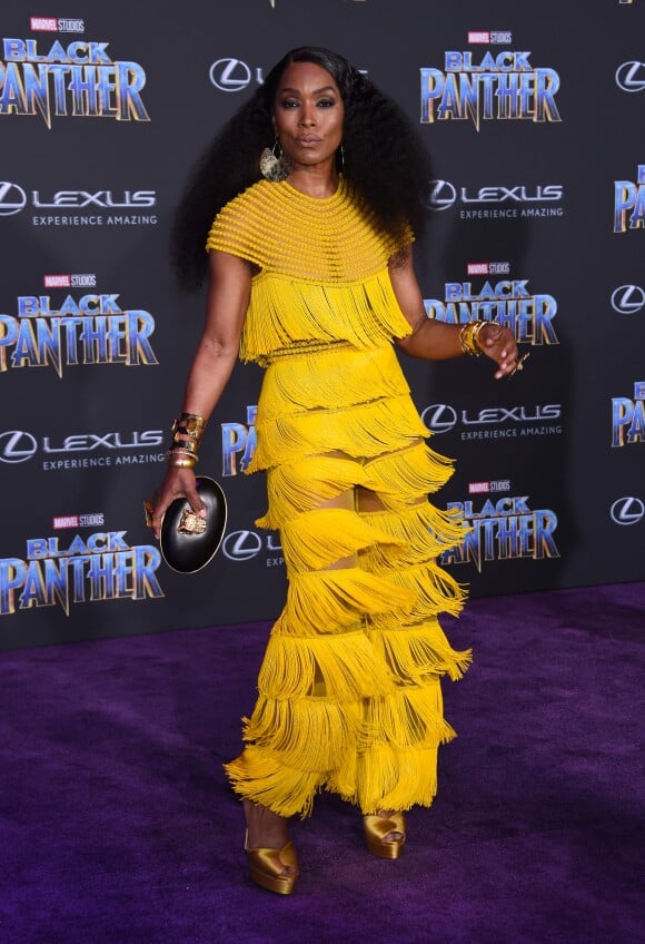 Angela Bassett - Avant-première de 'Black Panther' à Hollywood, le 29 janvier 2018 © Chris Delmas/Bestimage