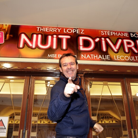 Exclusif - Rendez-vous avec Jean-Luc Reichmann au théâtre de La Michodière à Paris, où il joue dans la pièce "Nuit d'Ivresse". Le 17 janvier 2018