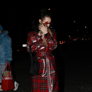 Bella Hadid à New York, le 31 janvier 2018.